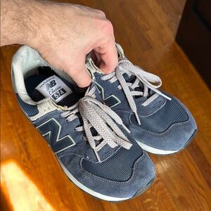 New Balance ML574EVN Blue Sneakers